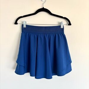 90 Degree By Reflex Blue Athletic Skirt